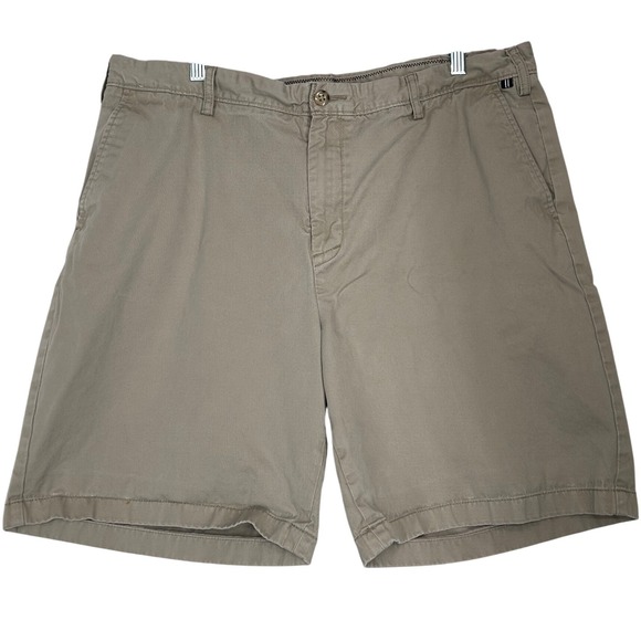 Nautica Other - Nautica Khaki Shorts Button/Zip w/Pockets Men's Size 40W 9 Inch Inseam Read Desc